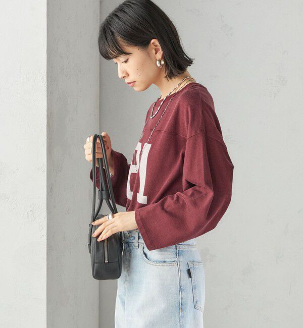SHIPS for women「【SHIPS別注】81BRANCA:ナンバリング TEE」|Tシャツ・カットソー|