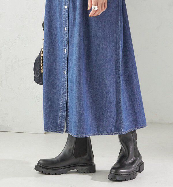 SHIPS for women「CRUZA: サイド ゴア ブーツ」|ショートブーツ|