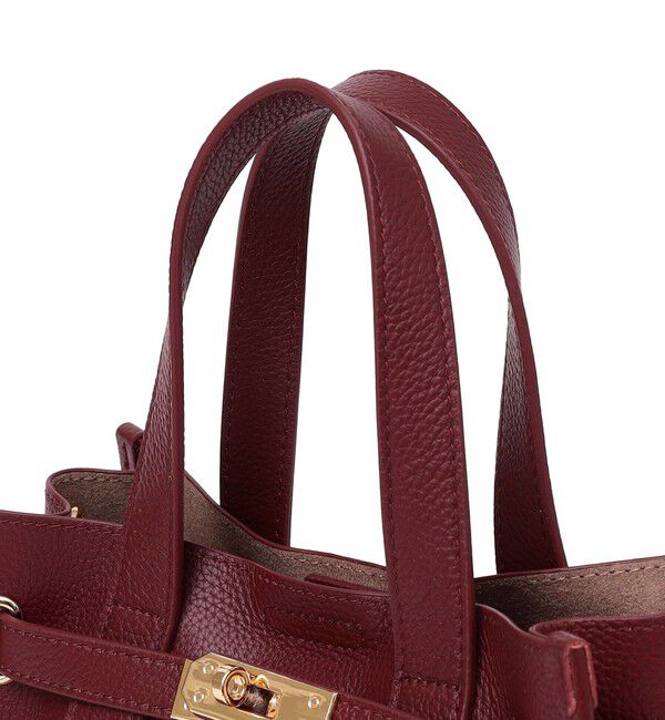 SHIPS for women「ベルト デザイン レザー バッグ」|ショルダー・メッセンジャー|