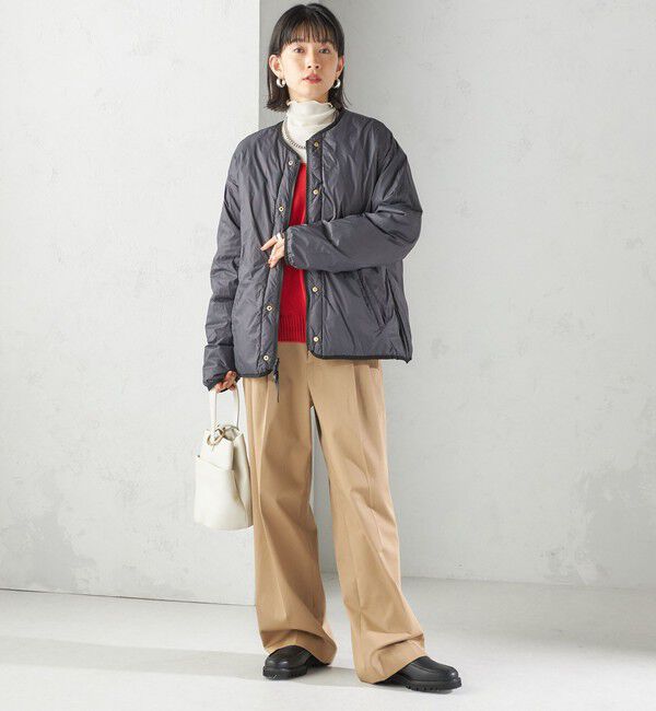 SHIPS for women「【SHIPS別注】TAION:〈手洗い可能〉リブ マルチ WAY ダウン ジャケット」|ダウン|