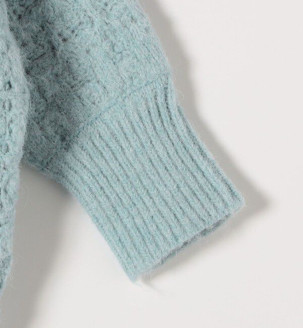 quaranciel「quaranciel:〈手洗い可能〉透かし編み クルーネック ドルマン ルーズ ニット プルオーバー」|ニット・セーター|