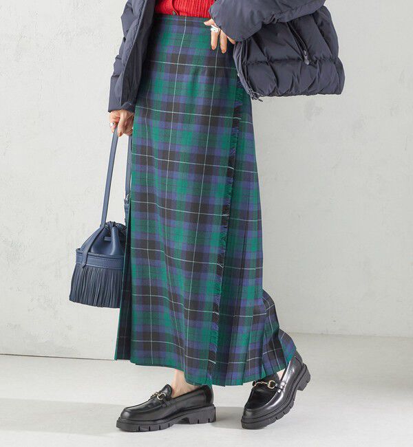SHIPS for women「【SHIPS別注】O&rsquo;NEIL OF DUBLIN: 50th ANNIV チェック キルトスカート」|スカート|