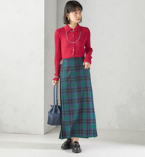 SHIPS for women「【SHIPS別注】O&rsquo;NEIL OF DUBLIN: 50th ANNIV チェック キルトスカート」|スカート|