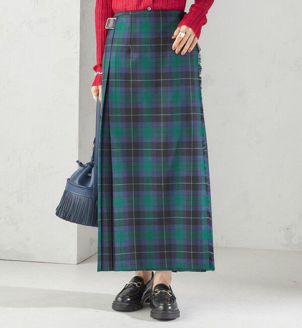SHIPS for women「【SHIPS別注】O&rsquo;NEIL OF DUBLIN: 50th ANNIV チェック キルトスカート」|スカート|