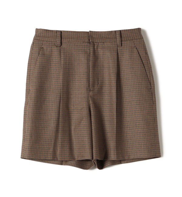 SHIPS for women「〈手洗い可能〉ウォッシャブル ウール チェック ハーフ パンツ」|その他|
