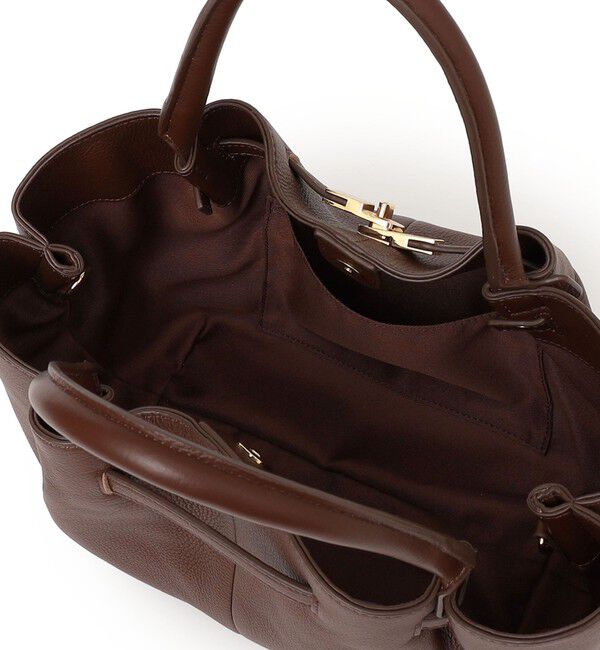 SHIPS for women「BEAURE: ヒネリ 金具付き バッグ」|トートバッグ|