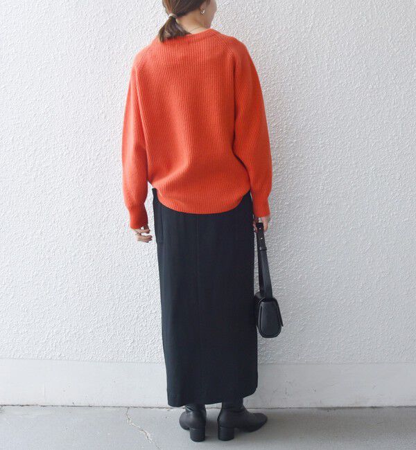 SHIPS any「《一部追加予約》SHIPS any:〈手洗い可能〉AQUA カシミヤ ミックス ハイネック ニット」|ニット・セーター|