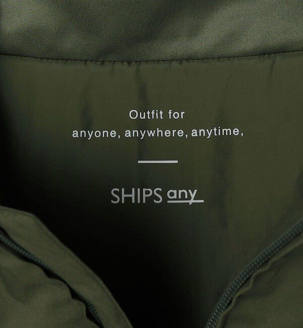 SHIPS any「【WEB限定】SHIPS any:〈手洗い可能/撥水〉ユーティリティー 中綿 マウンテンパーカー 25AW◇」|その他|