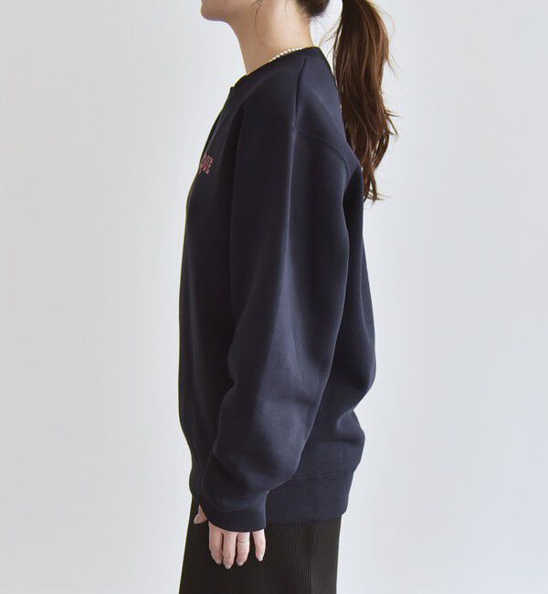 quaranciel「《一部追加予約》ANGE IN DISGUISE:〈手洗い可能〉デザイン ロゴ プリント スウェット」|スウェット・ジャージ|