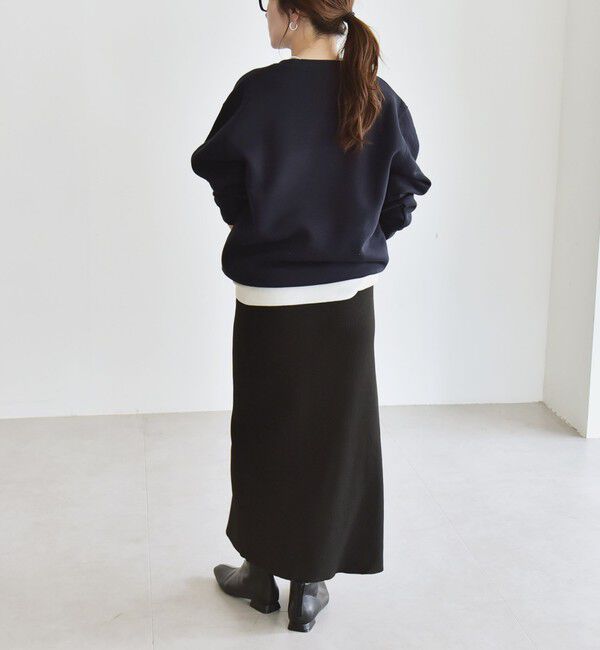 quaranciel「《一部追加予約》ANGE IN DISGUISE:〈手洗い可能〉デザイン ロゴ プリント スウェット」|スウェット・ジャージ|