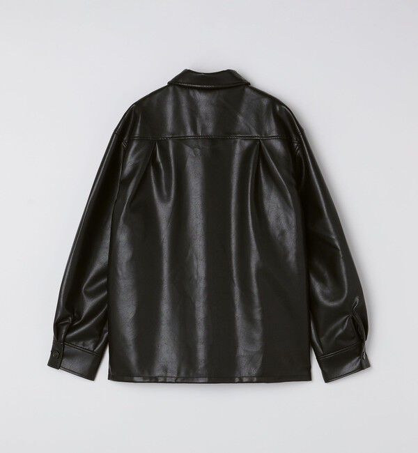 SHIPS Colors 「SHIPS Colors:合成皮革 CPO シャツジャケット◇」|ブルゾン・スタジャン|