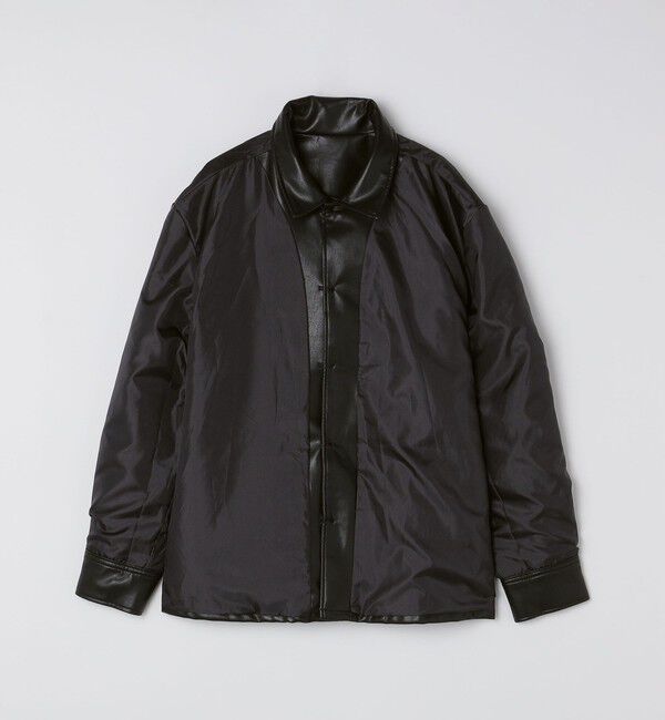 SHIPS Colors 「SHIPS Colors:合成皮革 CPO シャツジャケット◇」|ブルゾン・スタジャン|