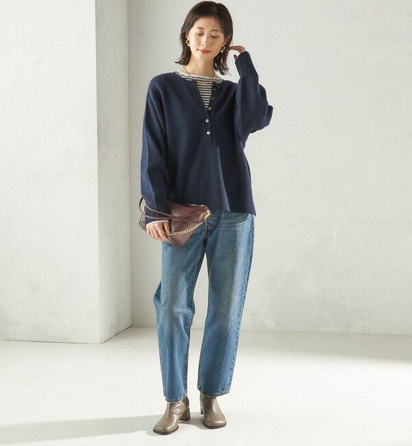 SHIPS for women「〈手洗い可能〉ウール カシミヤ 2WAY プルオーバー」|ニット・セーター|