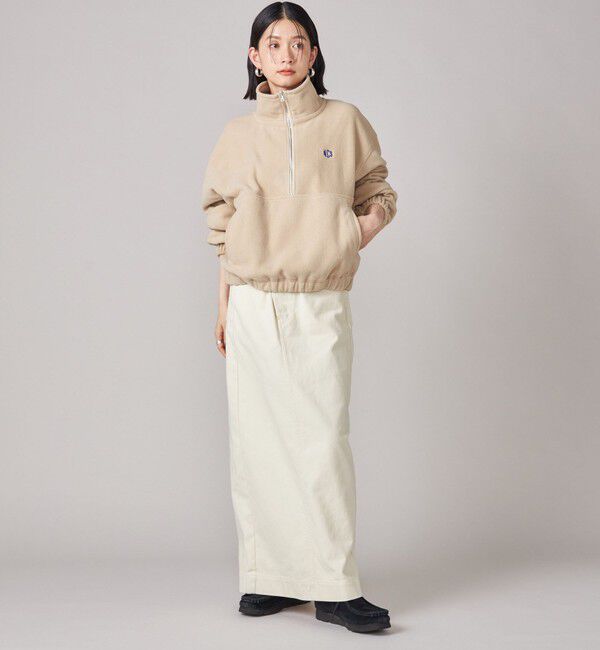 SHIPS for women「SHIPS NINE CASE:〈手洗い可能〉フリース ハーフ ジップ プルオーバー」|その他|