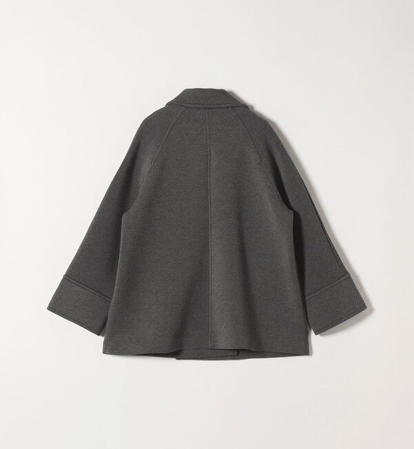 quaranciel「《追加予約》quaranciel:〈手洗い可能〉ダンボール ステンカラー ジャケット コート25AW」|ステンカラーコート|