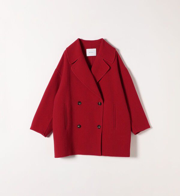 SHIPS any「《一部追加予約》SHIPS any: リバー ダブル テーラード ミドル コクーン コート」|その他|