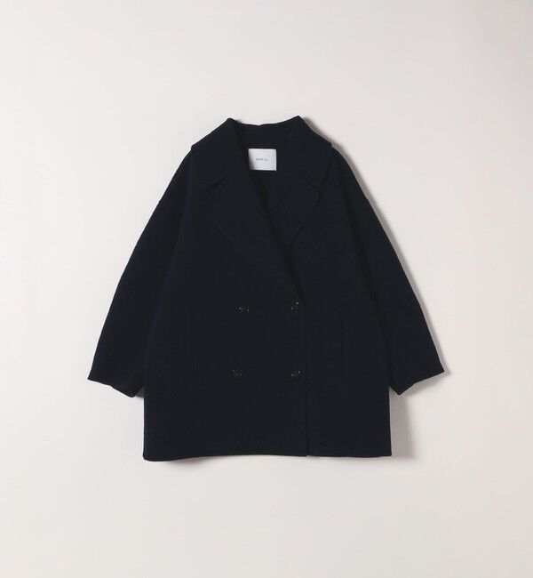 SHIPS any「《一部追加予約》SHIPS any: リバー ダブル テーラード ミドル コクーン コート」|その他|