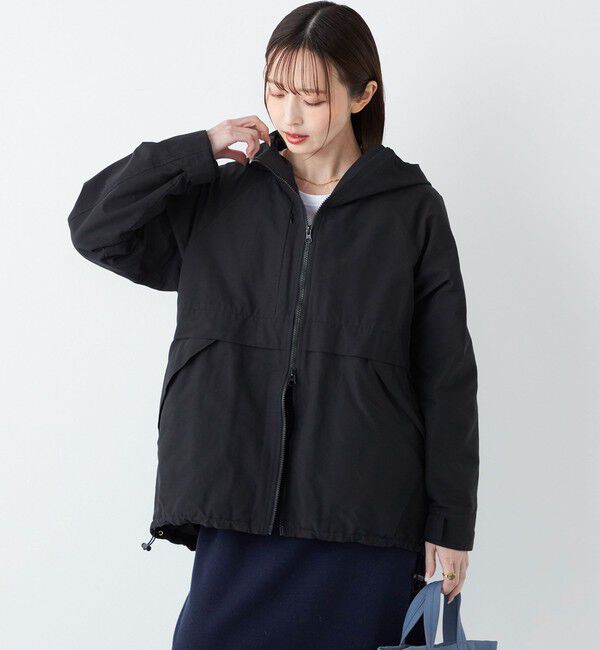 SHIPS Colors 「SHIPS Colors:〈手洗い可能〉ダウンライナー グログラン パーカ 2◇」|ダウン|