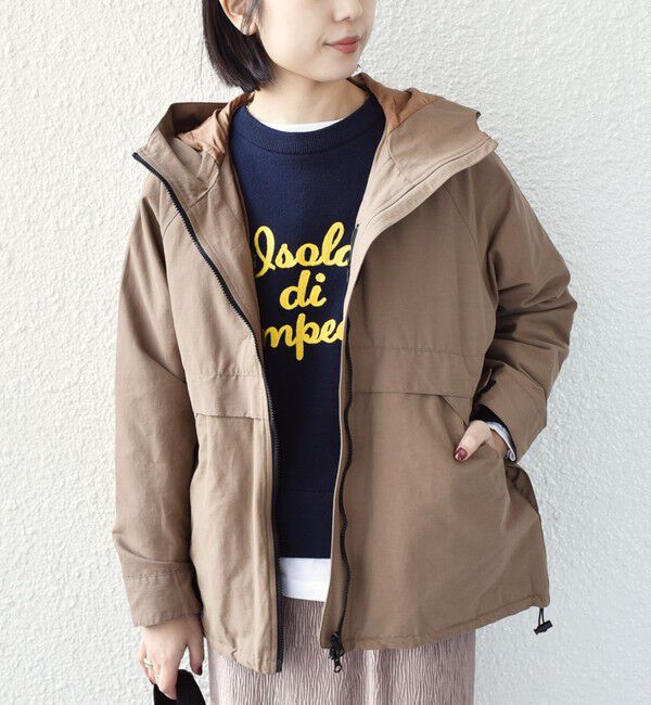 SHIPS Colors 「SHIPS Colors:〈手洗い可能〉ダウンライナー グログラン パーカ 2◇」|ダウン|