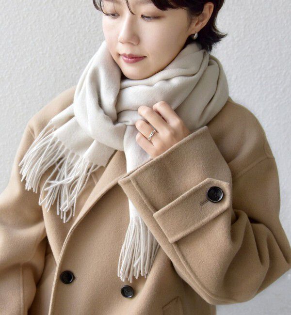 SHIPS for women「ウール カシミヤ ウォッシャブル ストール」|ストール|
