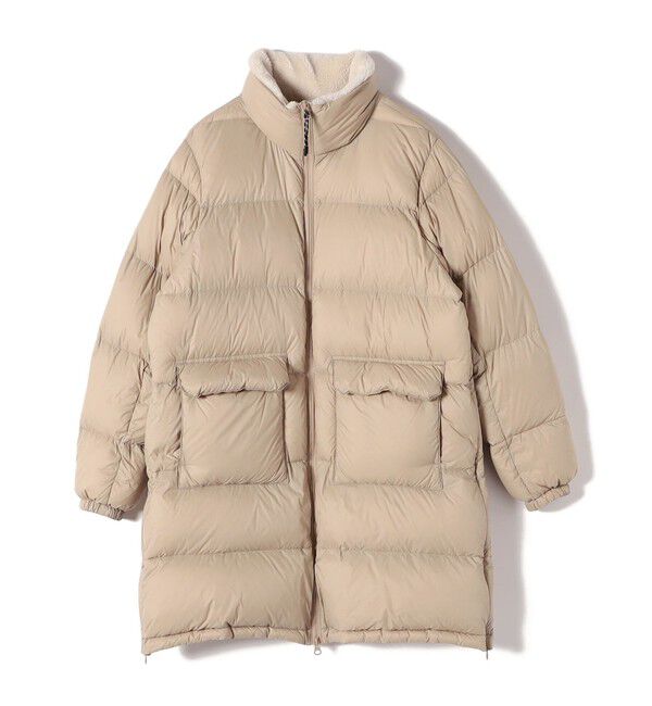 SHIPS for women「【SHIPS別注】TAION:〈手洗い可能〉ネック ボア ダウン コート」|ダウン|