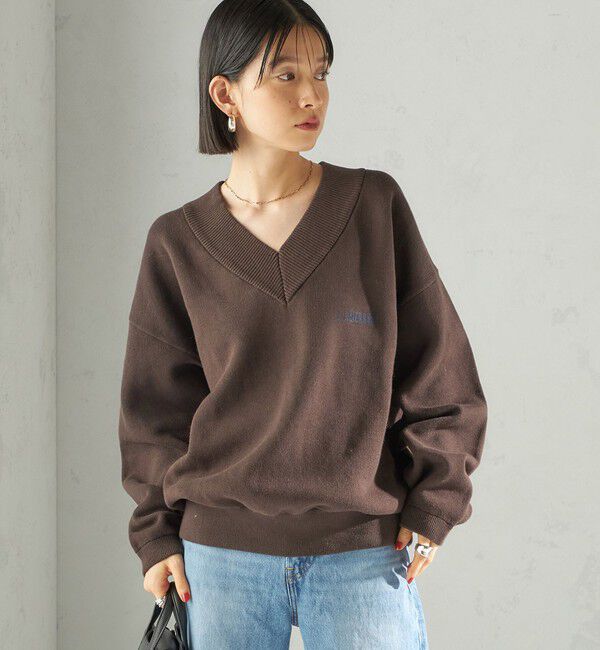 SHIPS for women「【SHIPS別注】J.J MERCER:〈洗濯機可能〉Vネック ニット」|ニット・セーター|