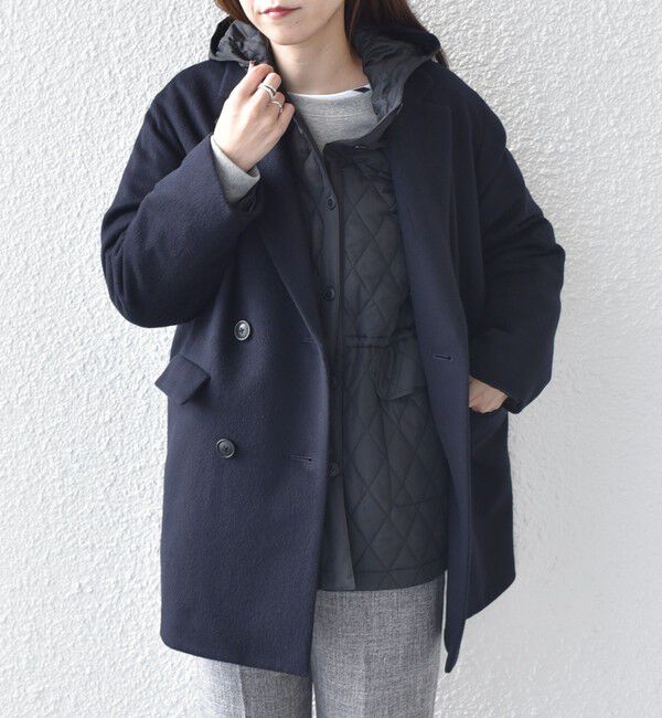 SHIPS Colors 「SHIPS Colors:THINSULATE(TM) 中綿 キルティング フード コート◇」|その他|