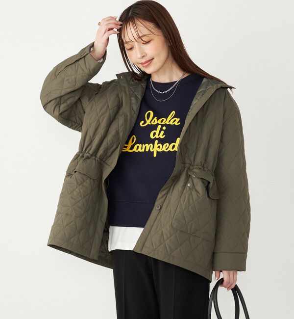 SHIPS Colors 「SHIPS Colors:THINSULATE(TM) 中綿 キルティング フード コート◇」|その他|