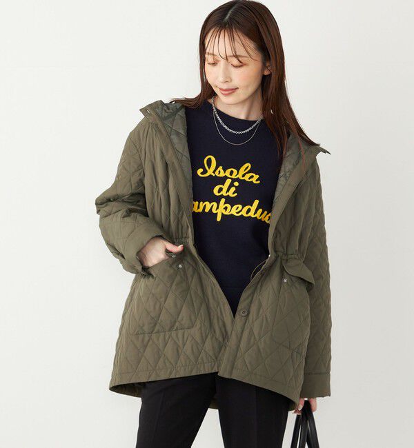 SHIPS Colors 「SHIPS Colors:THINSULATE(TM) 中綿 キルティング フード コート◇」|その他|