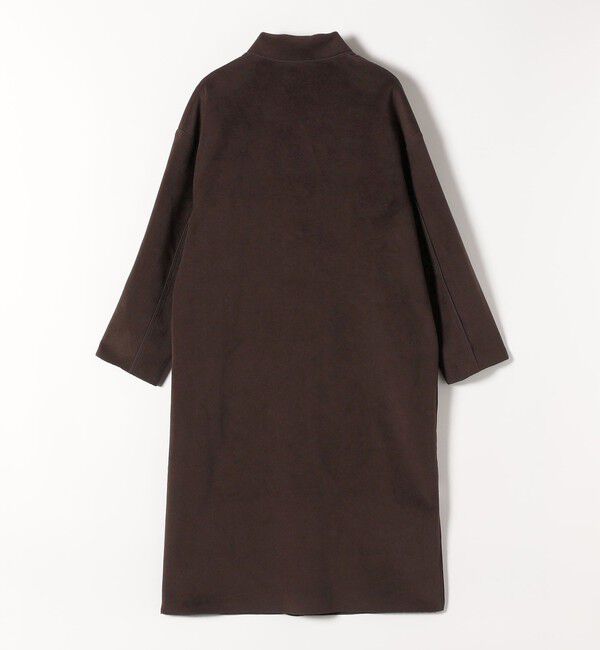 quaranciel「quaranciel: ダブル パイル ニット ロング チェスター コート」|チェスターコート|