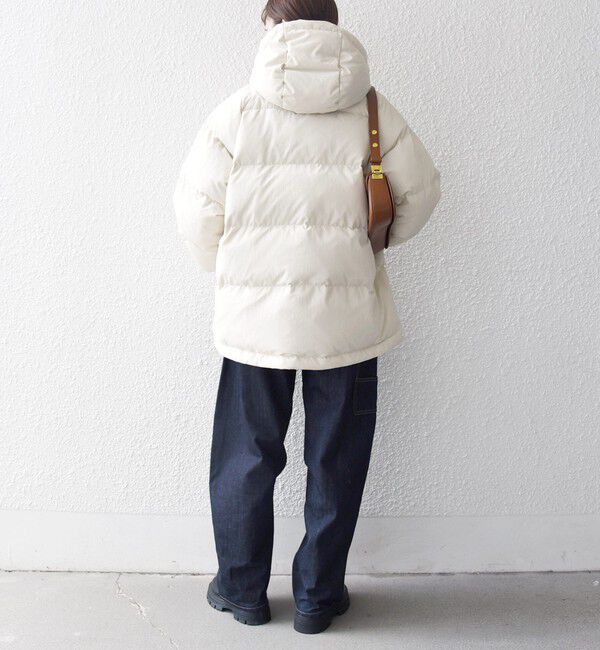 SHIPS any「《一部追加予約》【WEB限定】SHIPS any: フーディ ショート ダウン ジャケット 2」|ダウン|