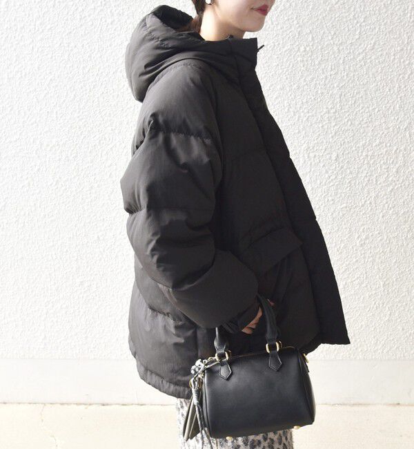 SHIPS any「《一部追加予約》【WEB限定】SHIPS any: フーディ ショート ダウン ジャケット 2」|ダウン|