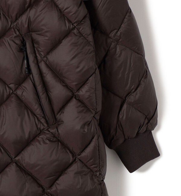 SHIPS for women「【SHIPS別注】Wai+ &times; TAION:〈手洗い可能〉ミディ ダウン コート」|ダウン|