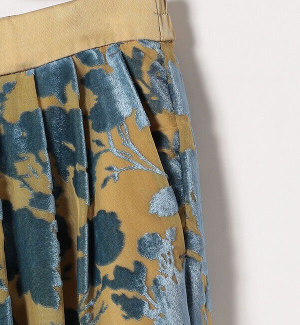 SHIPS any「SHIPS any:〈手洗い可能〉フラワー オパール タック セミワイド イージー パンツ」|その他|