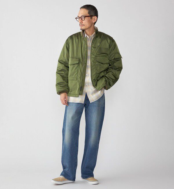 SHIPS「【SHIPS別注】SPIEWAK: G-8 WEP ジャケット ロング」|ブルゾン・スタジャン|