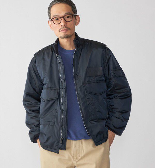 SHIPS「【SHIPS別注】SPIEWAK: G-8 WEP ジャケット ロング」|ブルゾン・スタジャン|