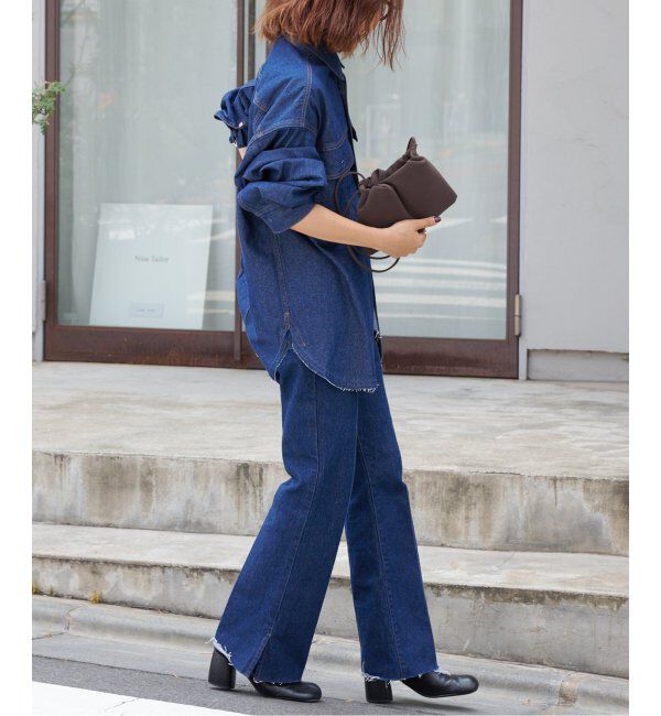 OUTDOOR PRODUCTS Usual Things「ULTデニムワーカーシャツ」|シャツ・ブラウス|