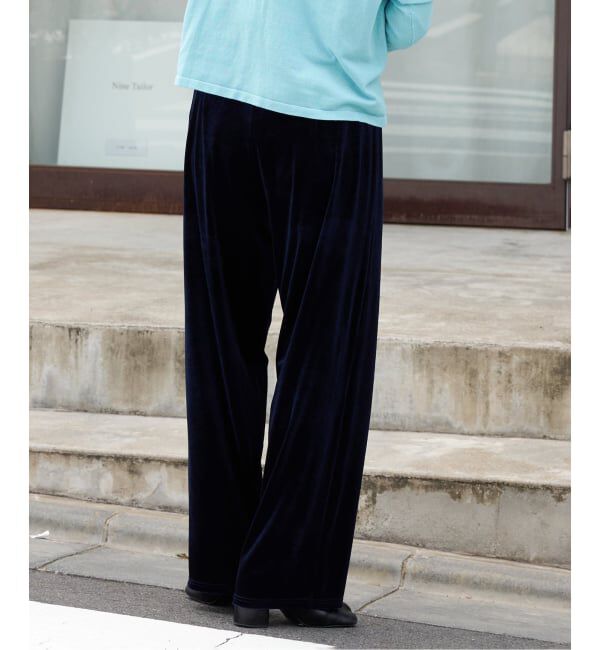 OUTDOOR PRODUCTS Usual Things「新色追加 ベロアフレアパンツ」|スラックス|