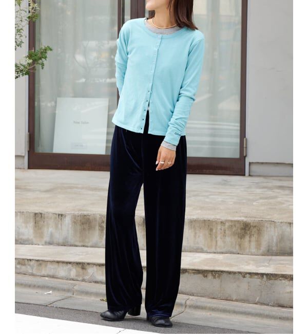 OUTDOOR PRODUCTS Usual Things「新色追加 ベロアフレアパンツ」|スラックス|