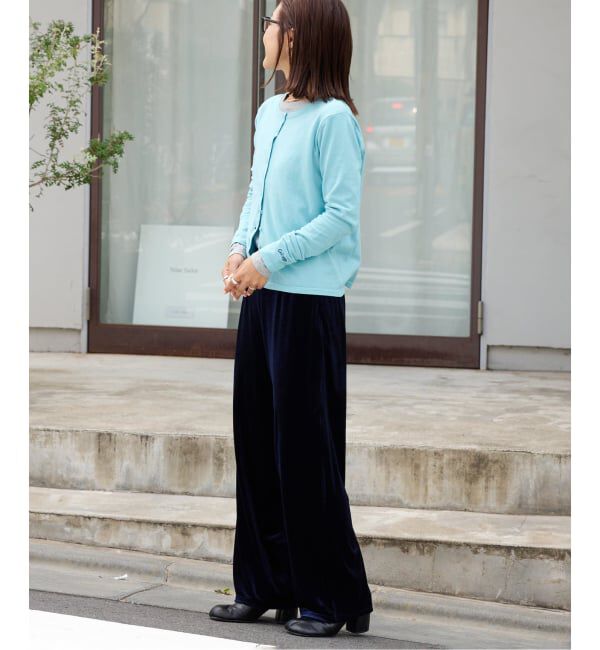 OUTDOOR PRODUCTS Usual Things「新色追加 ベロアフレアパンツ」|スラックス|