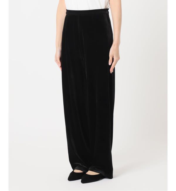 OUTDOOR PRODUCTS Usual Things「新色追加 ベロアフレアパンツ」|スラックス|