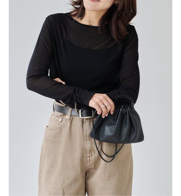 OUTDOOR PRODUCTS Usual Things「≪予約≫ストレッチシアーロンTEE」|Tシャツ・カットソー|ブラック