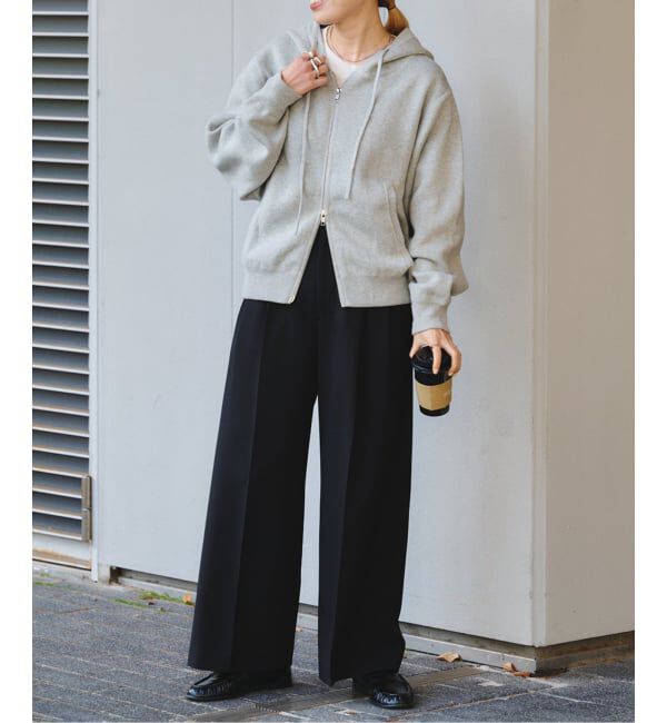 OUTDOOR PRODUCTS Usual Things「≪予約≫スウェットライクジップフードパーカー」|パーカー|