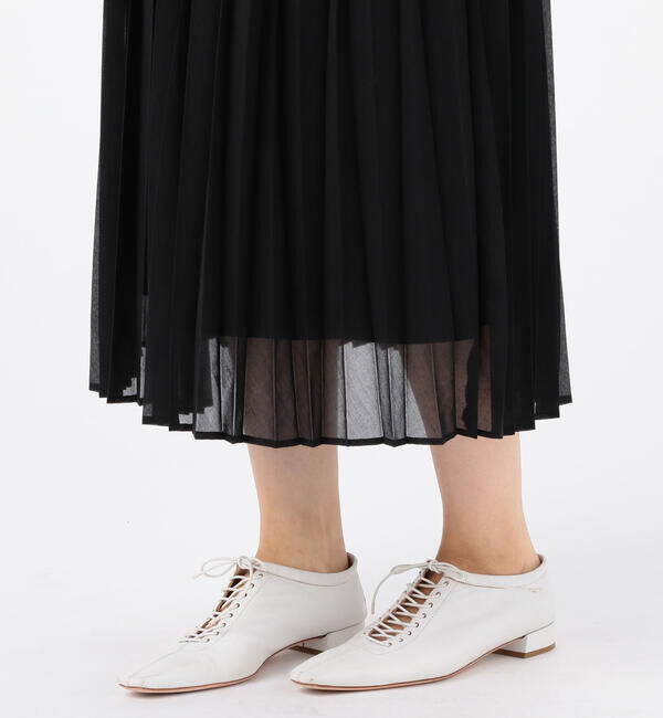 Ballsey「グリティーボイル プリーツミディスカート」|スカート|