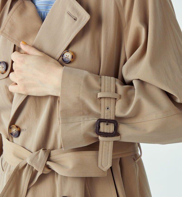 MACPHEE「シャンブレーツイル トレンチコート」|トレンチコート|