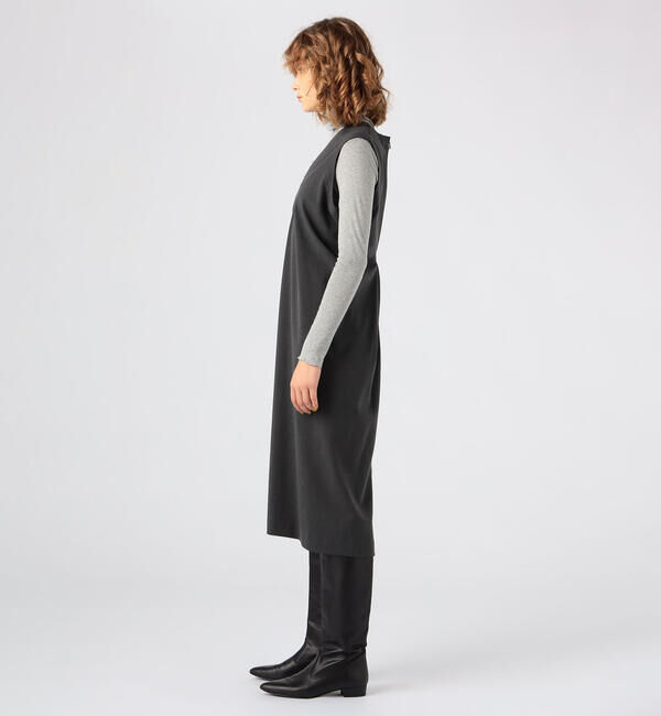 Ballsey「ウールドライ バックタックジャンパースカート」|ジャンパースカート|