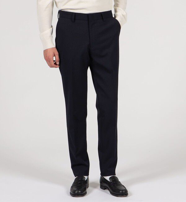 TOMORROWLAND MENS「ウールポリエステルギャバジン スリムスラックス」|スラックス|