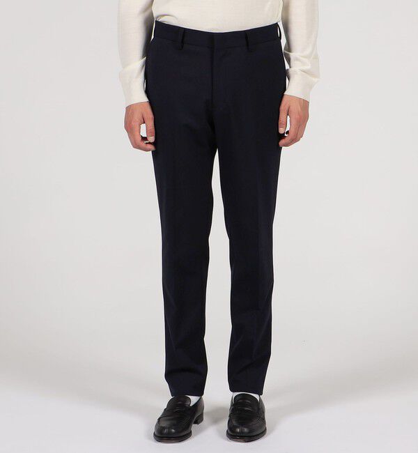 TOMORROWLAND MENS「ウールポリエステルギャバジン スリムスラックス」|スラックス|