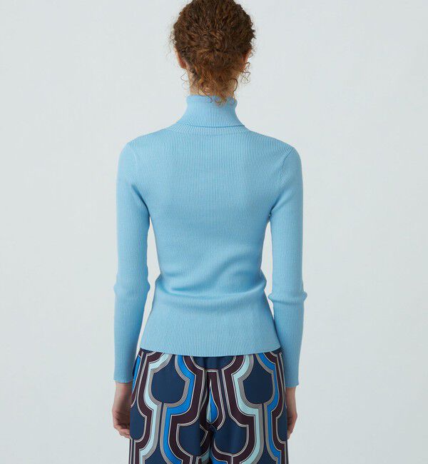 Ballsey「スーパーエクストラファインウールリブ タートルネックプルオーバー」|ニット・セーター|