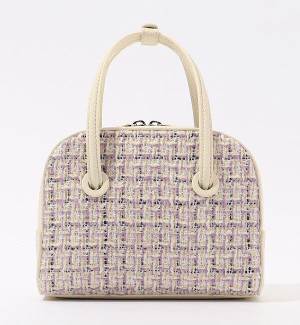 TOMORROWLAND GOODS「【別注】VASIC APERO MINI MINI ツイードハンドバッグ」|ハンドバッグ|